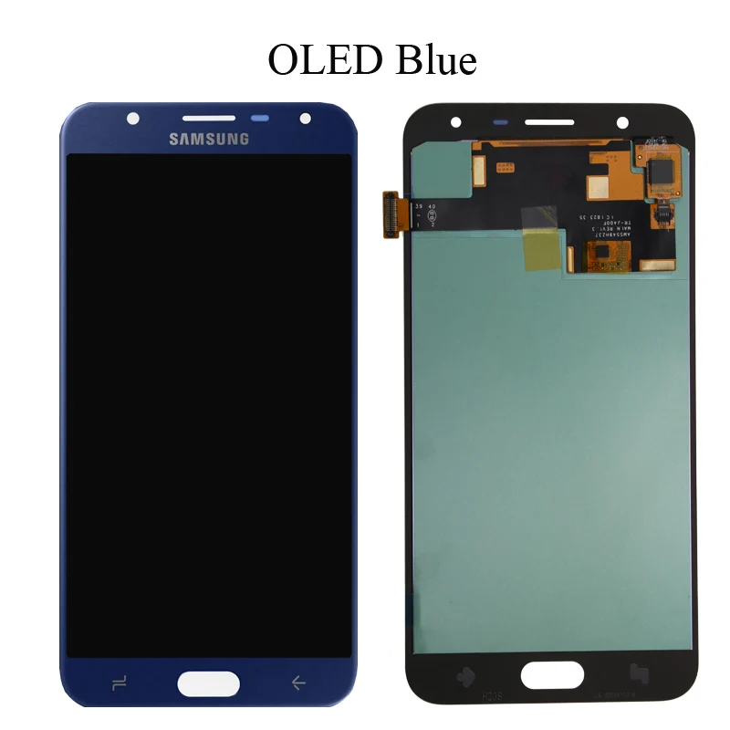 OLED Blue 5,5 ''ЖК-дисплей для samsung Galaxy J7 Duos J720 ЖК-дисплей сенсорный экран дигитайзер сборка запчасти для ремонта - Цвет: OLED Blue