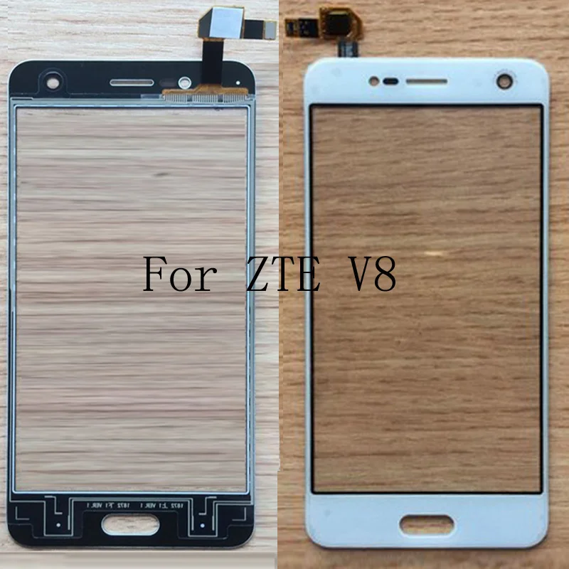 5,2 дюймов Сенсорная панель для телефона zte Blade V8 V 8 BV0800 BV 0800 сенсорный датчик дигитайзер передняя стеклянная линза сенсорная панель Замена