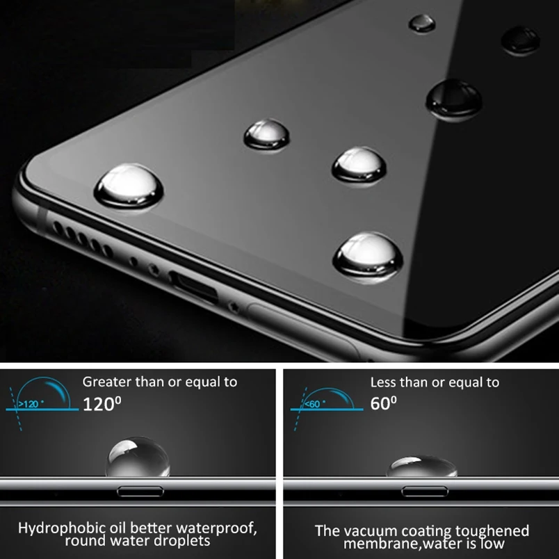 5D Защитные пленки для экрана Huawei P20 Lite 9H полное покрытие Mate 10 Pro P10 P8 2017 P Smart