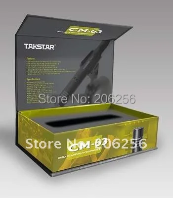 TAKSTAR cm-63 микрофон с маленькой диафрагмой профессиональный конденсаторный для