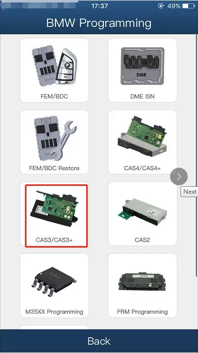 MINI ACDP BMW-FEM/BDC Ключевой программатор. Поддерживает добавление ключей, работу с потерянными ключами, коррекцию пробега, чтение ISN. Без пайки и сварки.