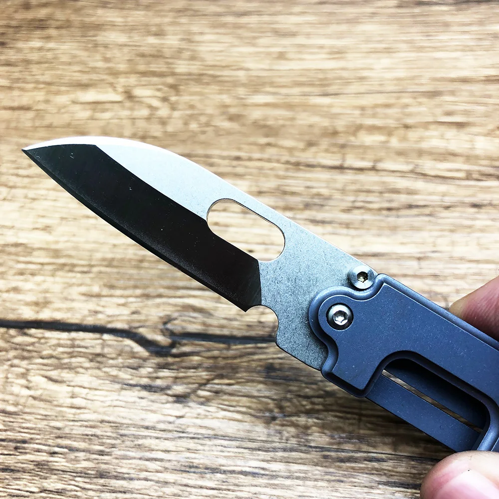 Bean S35VN лезвие титановая ручка складные ножи Мини Мясник выживания SR карманная цепочка для ключей кемпинг охотничий нож ИНСТРУМЕНТЫ EDC