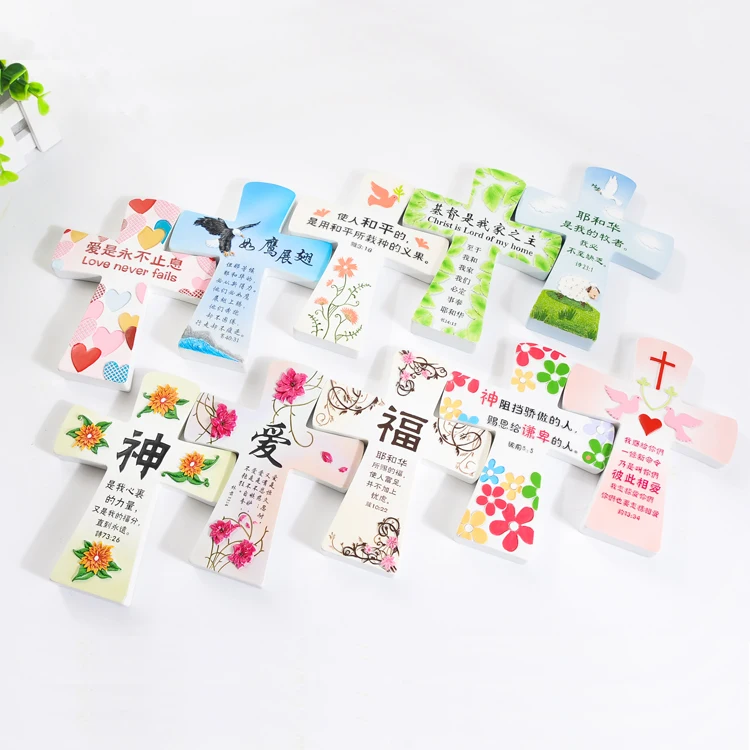 1pc Christian Gifts 3D Resin Cross Decoration As Eagles Spread Their Wings | Дом и сад