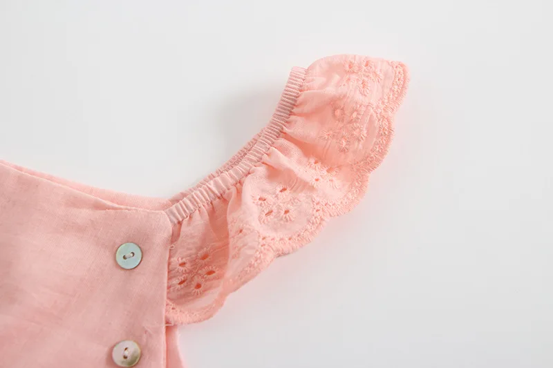 

Baby Girl Clothes Summer Sleeveless Newborn Baby Dress Cotton Lace Infant Romper Style Dress For Girls Princess Baby Clothes