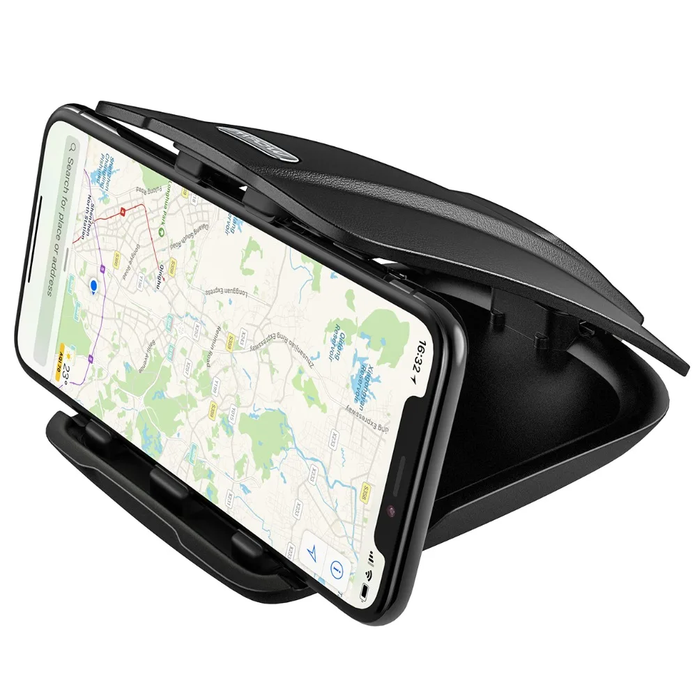 Mpow Dashboard Автомобильный держатель для телефона с gps, стабильный настольный держатель с тремя слотами, несколько углов для iPhone Xs 8 7 Plus huawei