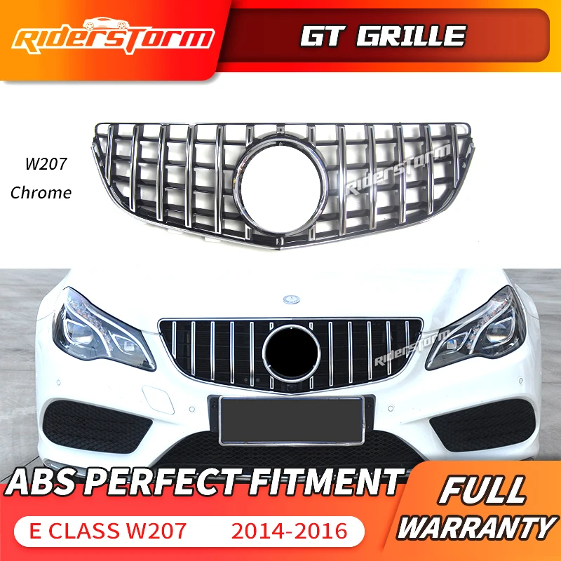 W207 GT решетка для Mercedes benz E Coupe Facelift передний бампер E200 E320 E350 E400 Передние решетки