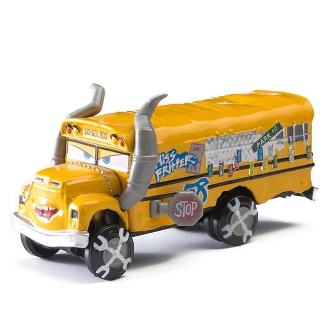 Miss Fritter Disney Pixar Cars 2 3 игрушки № 35 грузовик молния McQueen Джексон шторм Рамирез Мак дядюшка 1:55 литой модельный автомобиль игрушка детский подарок - Цвет: Miss Fritter