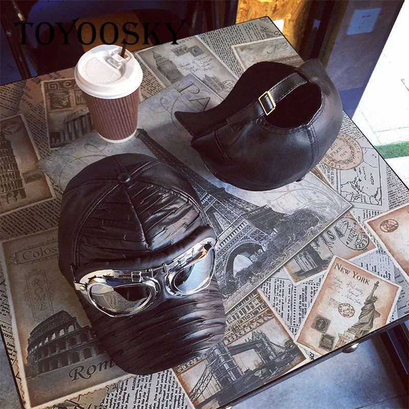 Toyoosky 2017 хорошее качество бренд Бейсбол Кепки для Для женщин Gorras Snapback S пилот Очки