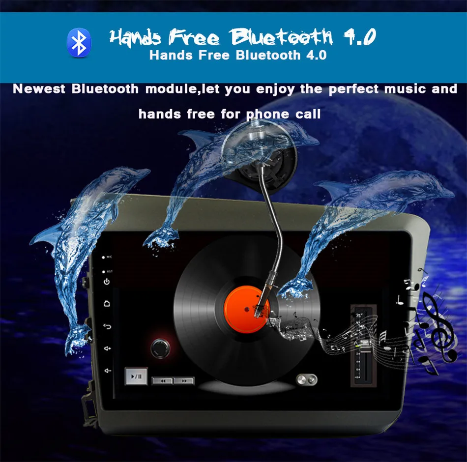 IPS 9 &quotэкран Octa core 6G RAM 128G ROM Android 10 0 автомобильный DVD PGS навигация для Honda Civic 2011 2015