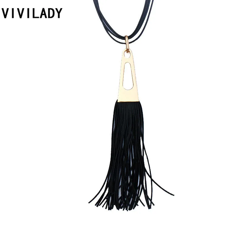 Длинное ожерелье с подвеской в стиле бохо из цинкового сплава | Украшения и