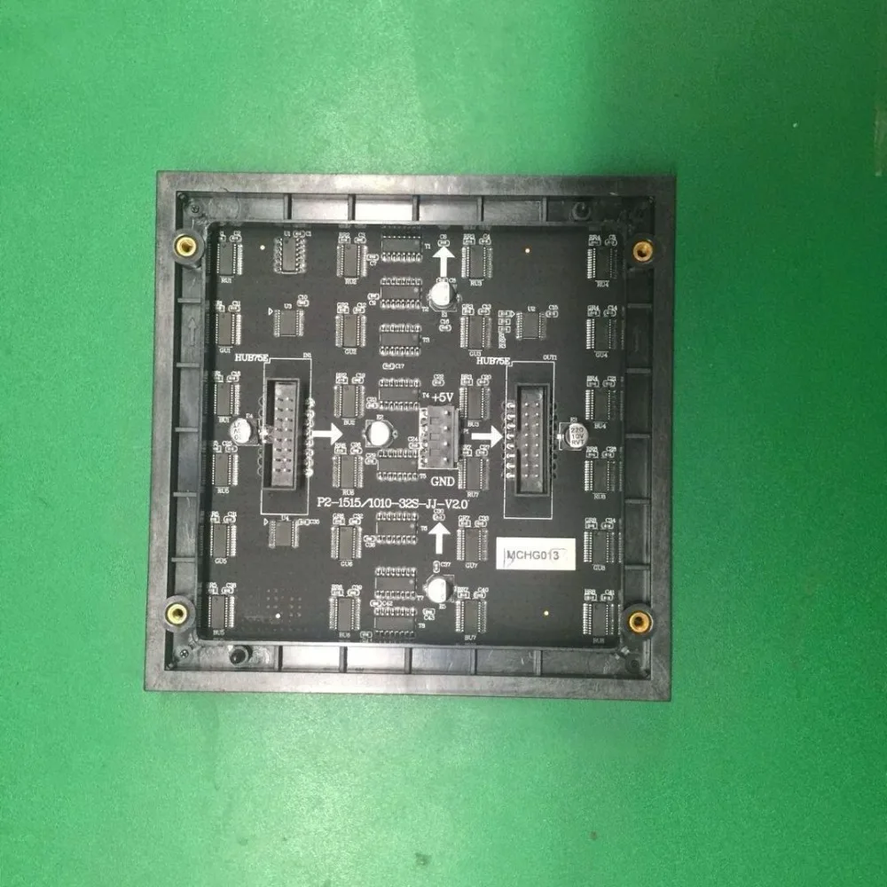 Внутренняя фотография RGB HD P2 внутренний светодиодный дисплей модуль 128x128 мм