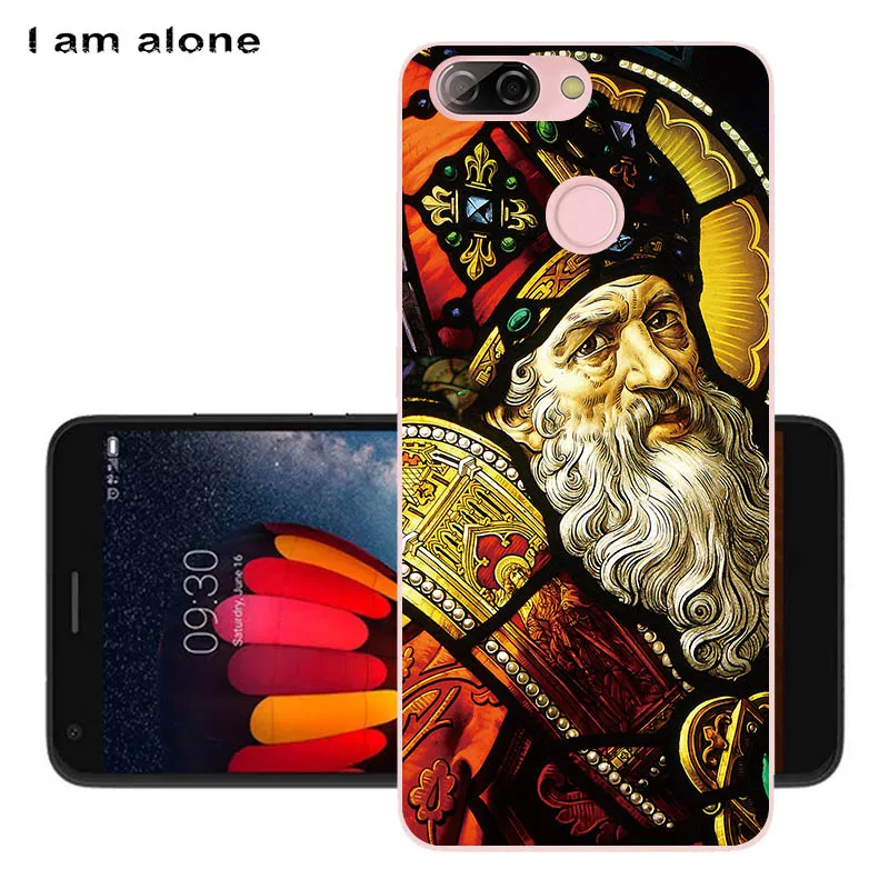 Soft TPU KK39 Чехлы для телефонов I am alone для zte Blade V9 Vita, 5,45 дюймов, мягкий ТПУ чехол для мобильного телефона с мультяшным принтом для zte Blade V9 Vita, сумки - Цвет: Soft TPU KK39