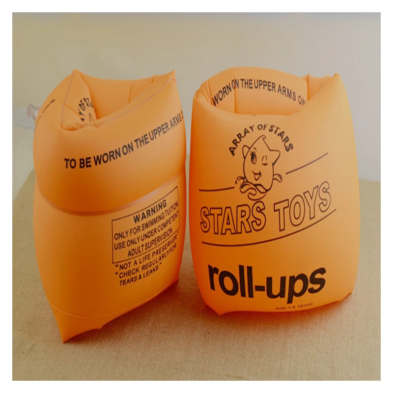 Пластиковые оранжевые тренировочные плавательные элементы газовый рот две