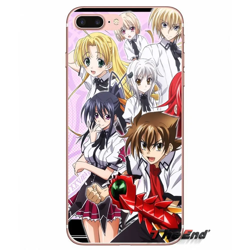 Для huawei P Smart Y6 Ascend P8 P9 P10 плюс Nova P20 Lite Pro Mini 2017 аниме high school dxd риас Gremory мягкий