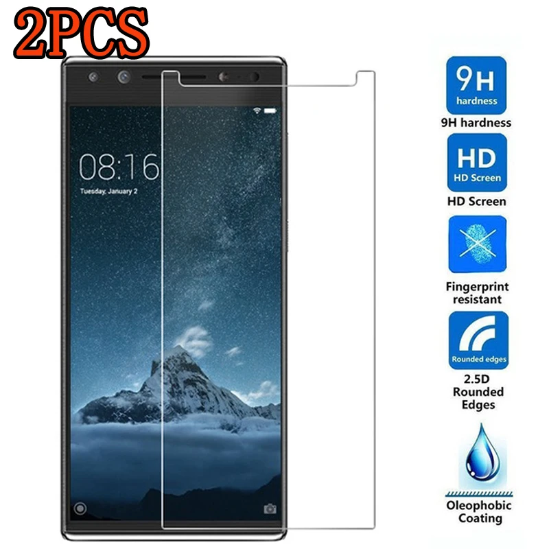 Комплект из 2 предметов высококачественное закаленное стекло для Alcatel 5 защитная