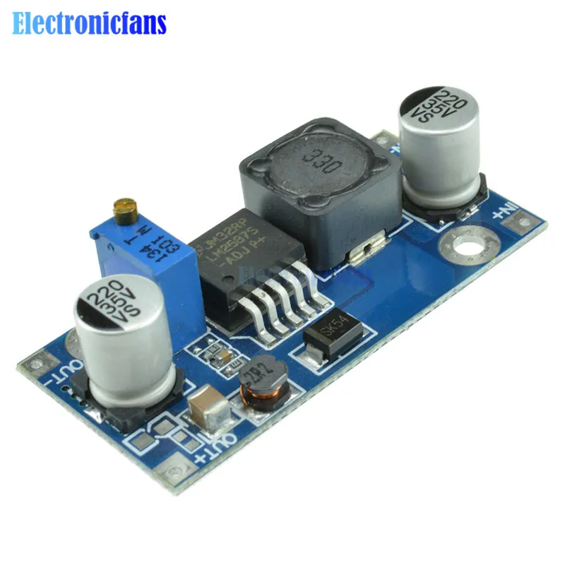 LM2587 DC Boost преобразователь 3 30 в повышающий до 4 35 модуль питания Макс 5 А|step up|dc-dc boost