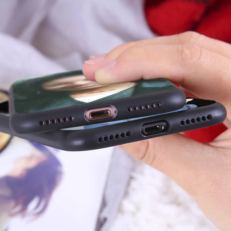 Чехол для телефона Selena Quintanilla iphone7 8 Plus роскошный мягкий силиконовый чехол iPhone8 6 6s X