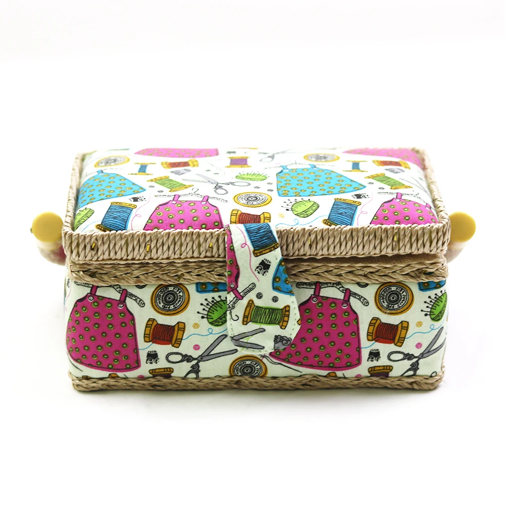 Швейная ткань швейная корзина для хранения нить коробка швейные инструменты