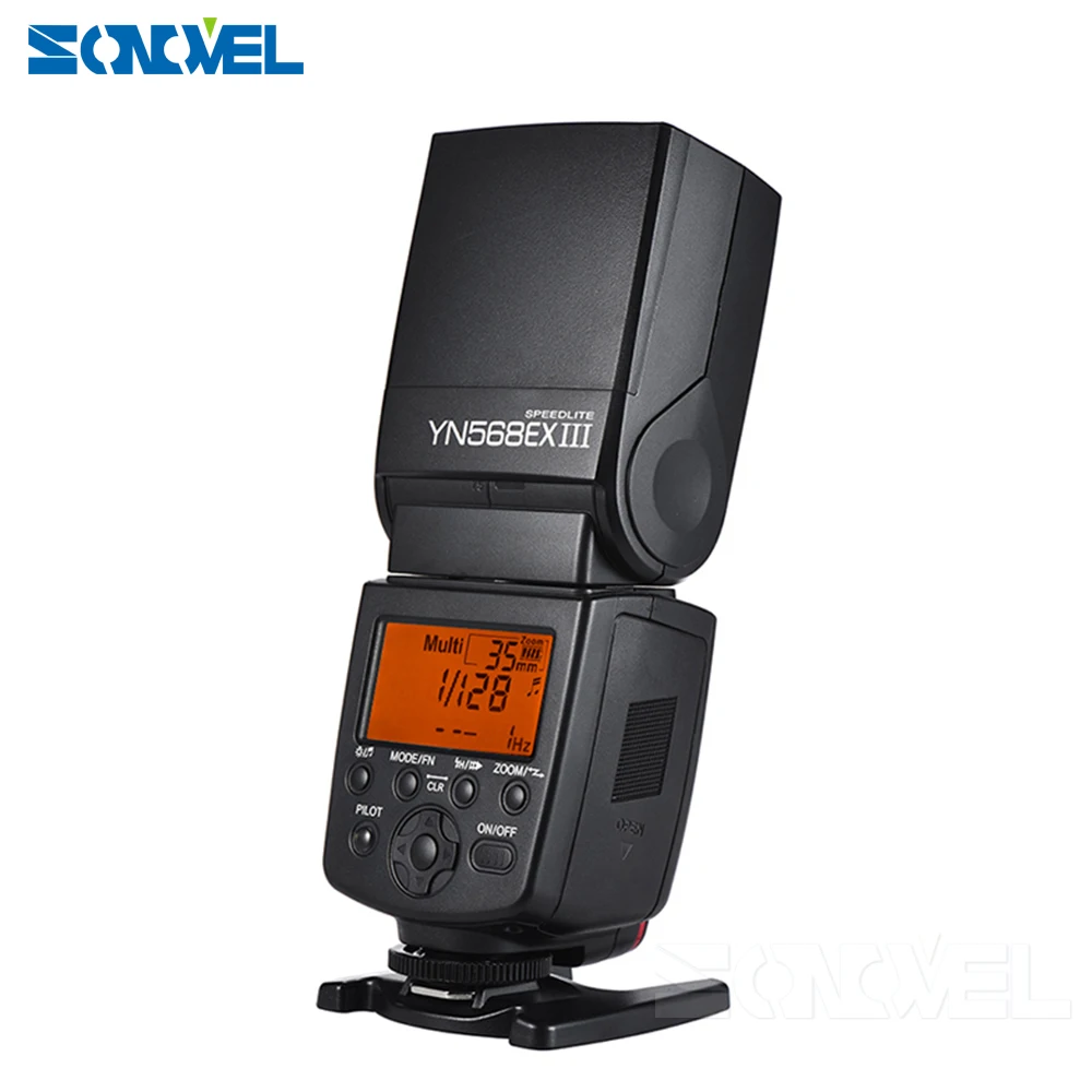 Вспышка Yongnuo для CANON Высокоскоростная синхронизация 1/8000s YN568EX III TTL Master 800D 760D 750D 77D 60D