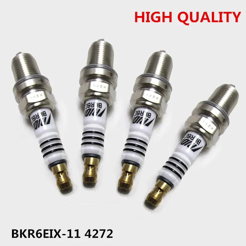4х с коробкой BKR6EIX-11 4272 автомобильные заглушки зажигания BKR6EIX 11 иридиевая Свеча