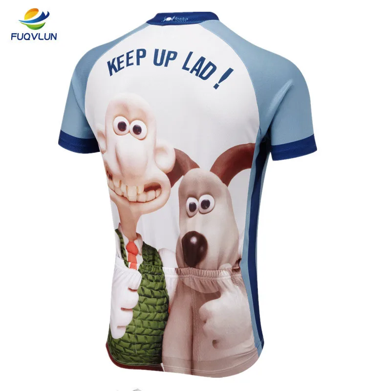 2018 FUQVLUN Велоспорт трикотаж Велосипедная форма Racing Джерсе для спортивного
