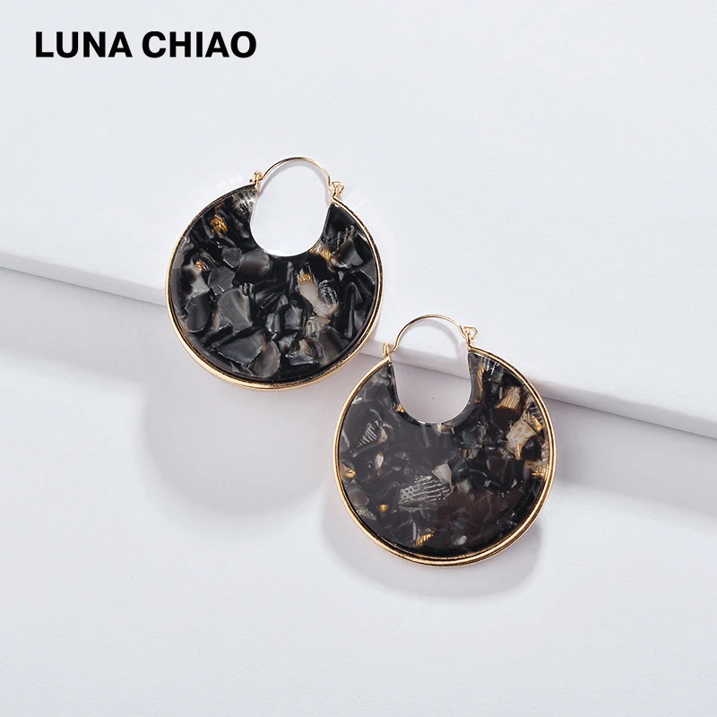 LUNA CHIAO модные ювелирные изделия новый дизайн популярные серые леопардовые зерна