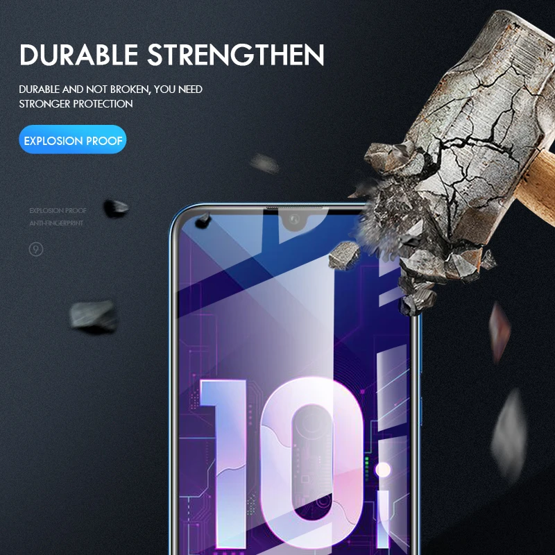 2 шт. закаленное Стекло для huawei honor 20 10I защитный чехол для защиты от царапин Стекло пленка для honor 10 lite Play Экран протектор
