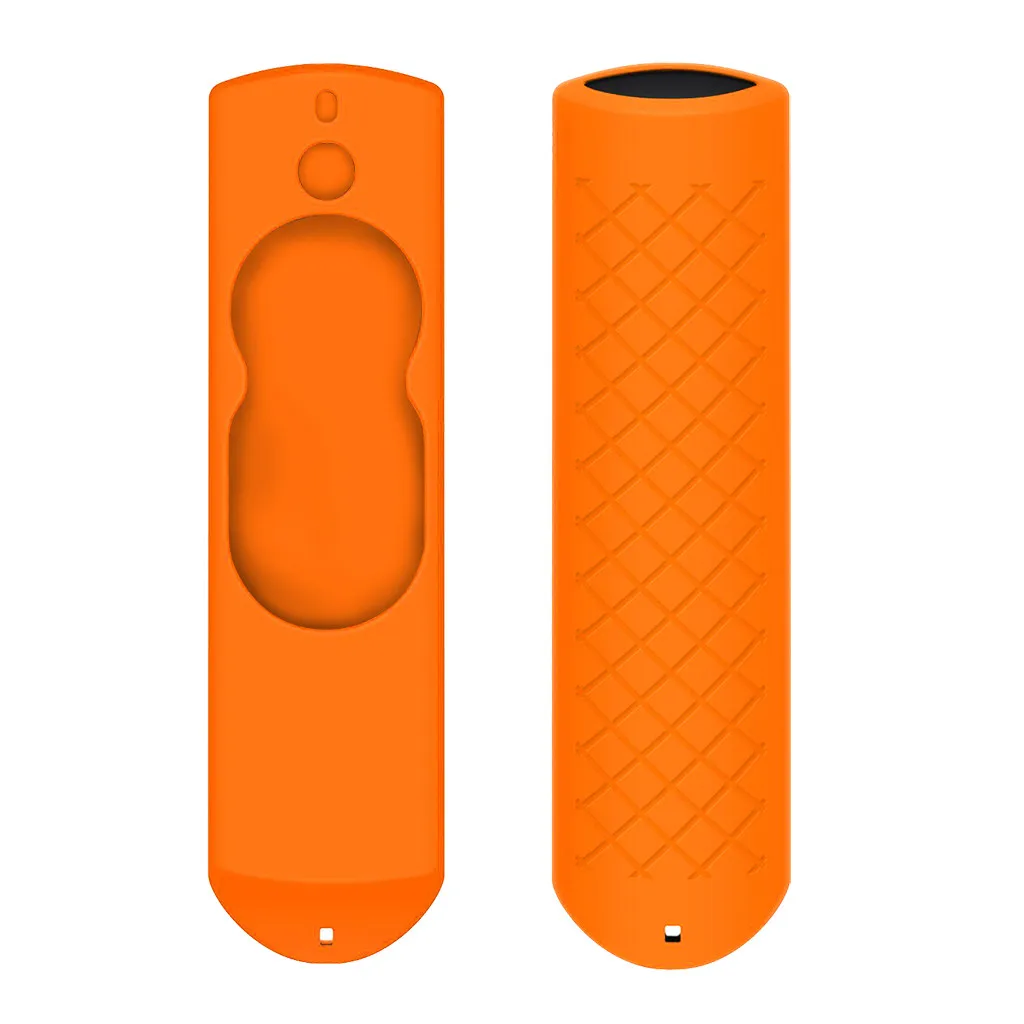 D Силиконовый защитный чехол для Amazon Fire tv Stick, пульт дистанционного управления с голосовым пультом дистанционного управления, 4 цвета, защитный чехол для кожи 5,9 дюйма - Цвет: D
