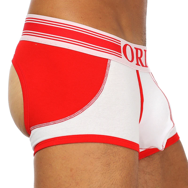 Aismz Gay Jockstrap 5 шт./лот нижнее белье Мягкие Трусы-стринги для мужчин стринги Cueca гей