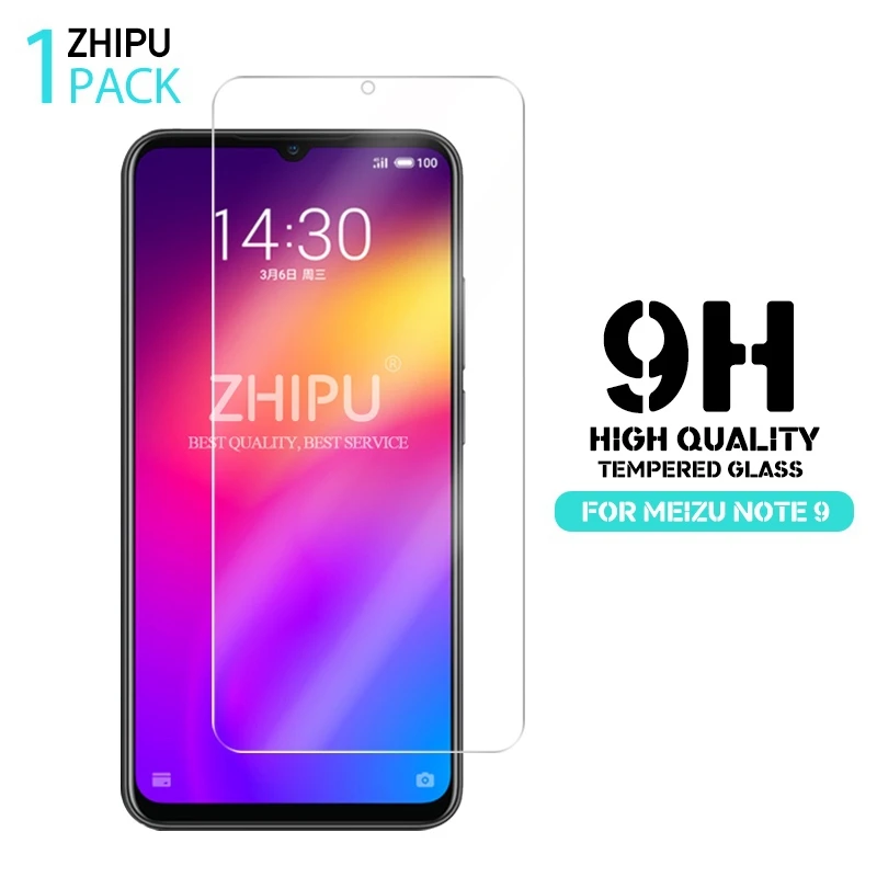 Закаленное стекло для Meizu Note 9 Защитное экрана 2.5D 9H Премиум защитная
