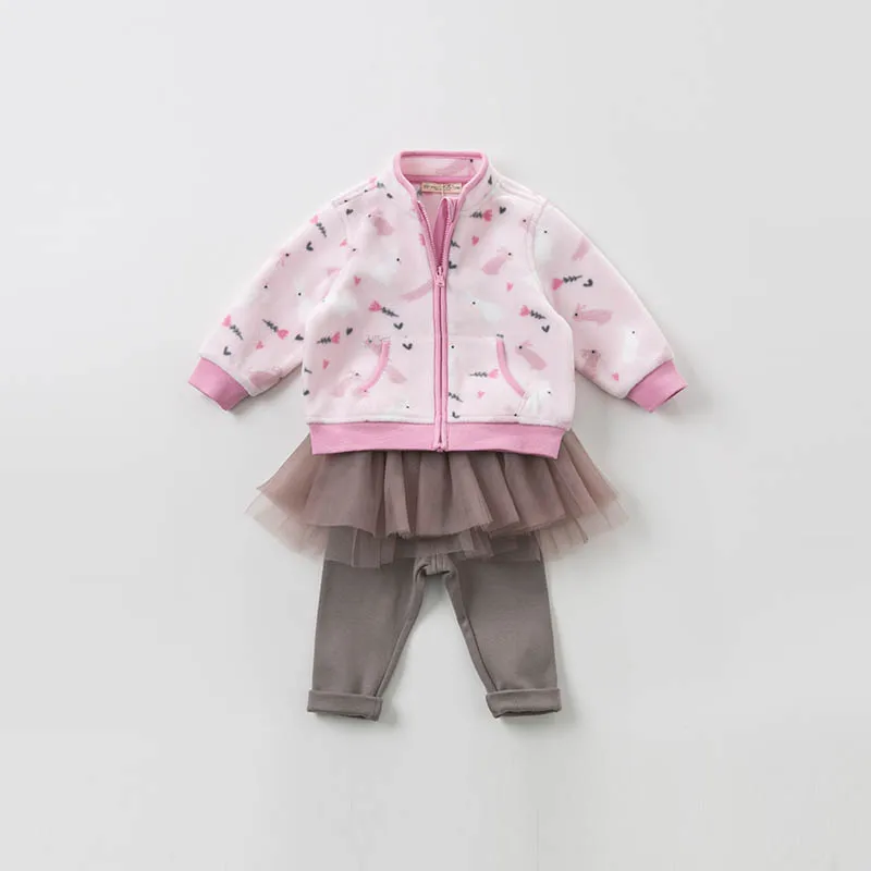 DB396-H dave bella spring baby lovely jacket children fashion outerwear kids cute coat |