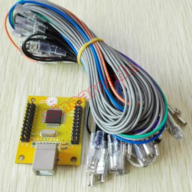 2 игрока PC PS/3 в 1 Аркада к USB интерфейсу MAME мультикад клавиатура кодировщик