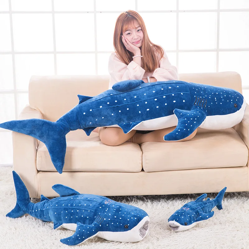 Аутентичные моделирование большая плюшевая игрушка Кукла whale океан Подушка