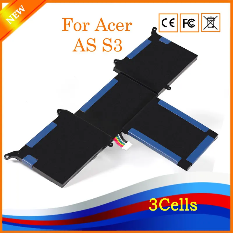 Новый Батарея AP11D4F AP11D3F для acer Aspire S3 391 951 Ultrabook серии ASS3 MS2346 6407 6646 W025|Аккумуляторы