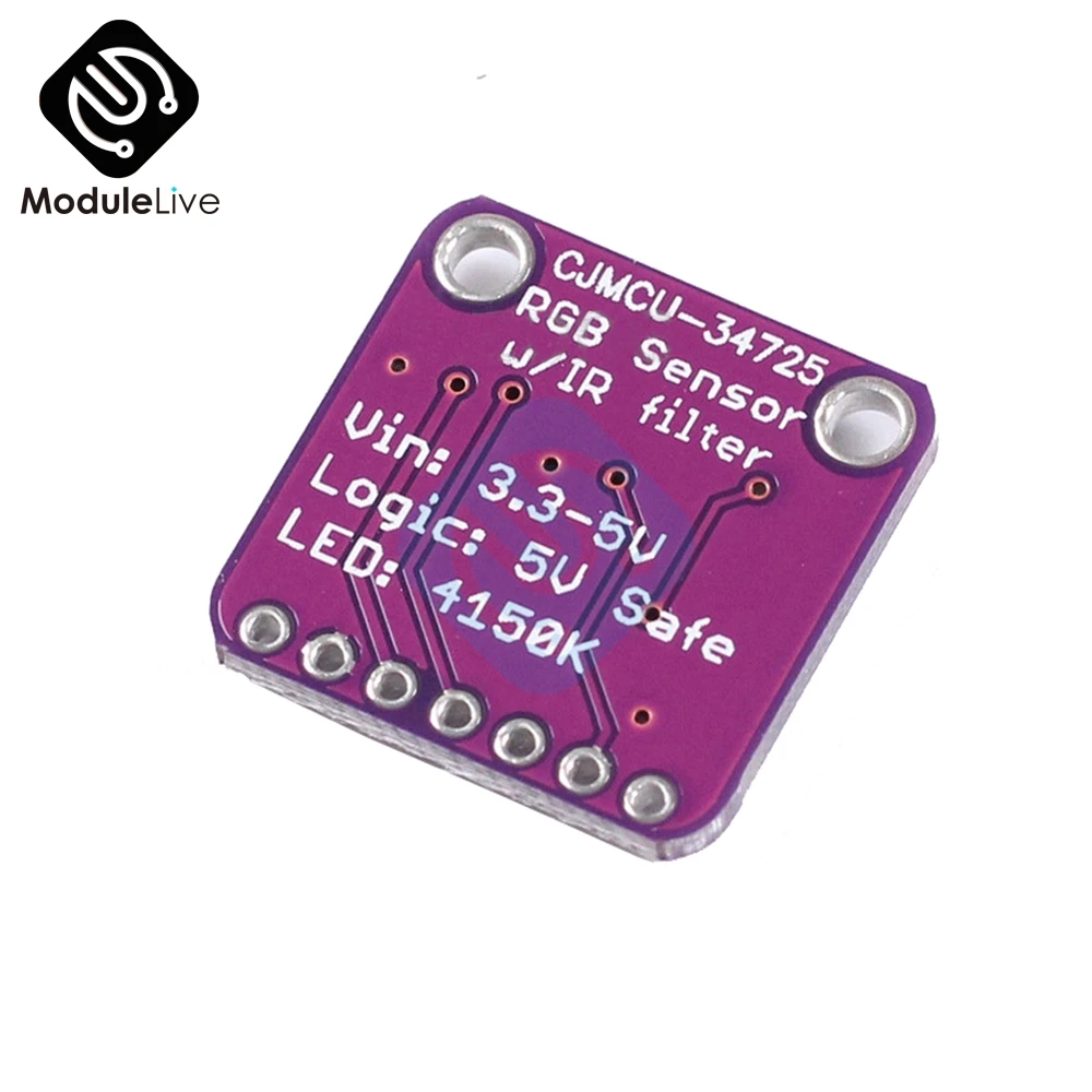 TCS34725 маломощный ик-фильтр с блокировкой цифровой RGB датчик цвета света