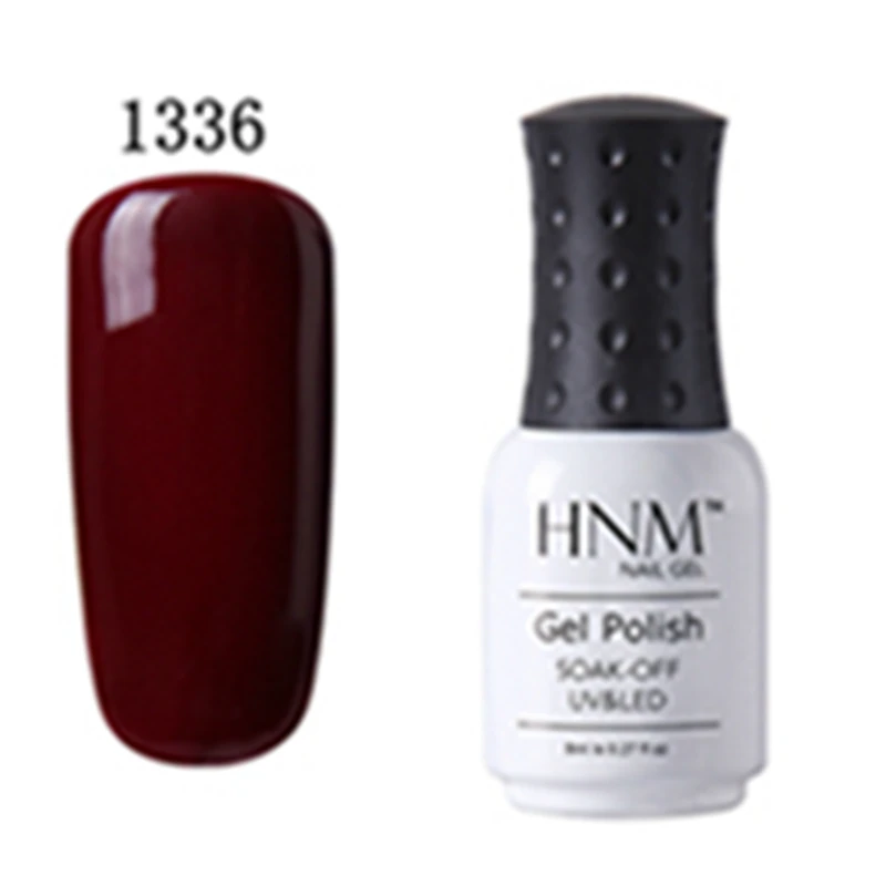 1336 HNM, 8 мл, Гель-лак для ногтей, впитывающий Гель-лак Vernis, Полупостоянный УФ-гель для ногтей, красный, синий цвет, грунтовка для ногтей - Цвет: 1336