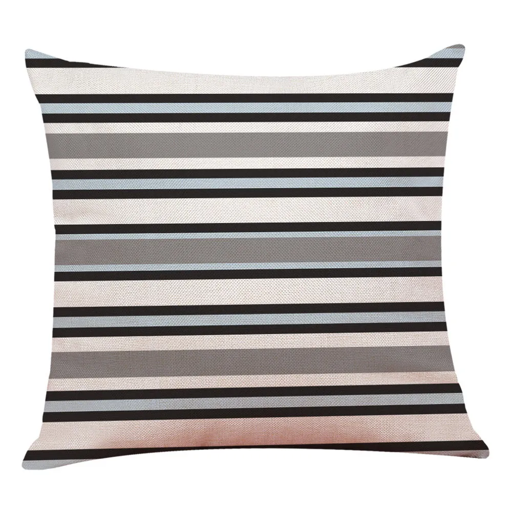 

1 Pc Home Decorativ Pillow Case Polyester Decorative Pillowcases Simple Geometric Throw Pillowcase Pillow Covers Kussensloop#763