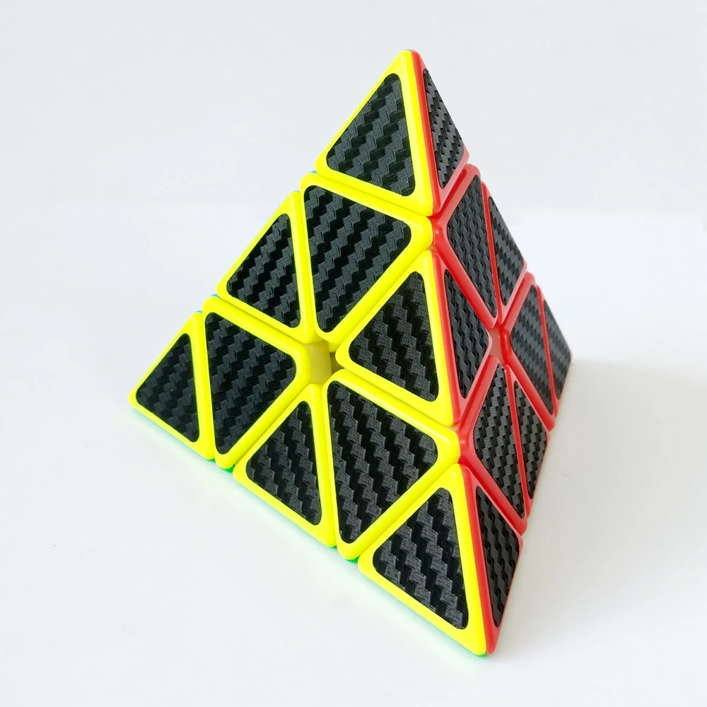 Zcube наклейка из углеродного волокна 3x3x3 магический куб скоростная головоломка