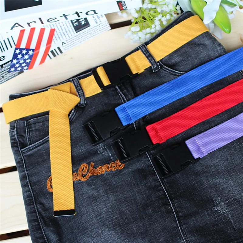 Ремень поясной брезентовый черный однотонный женский|Поддержка талии| |