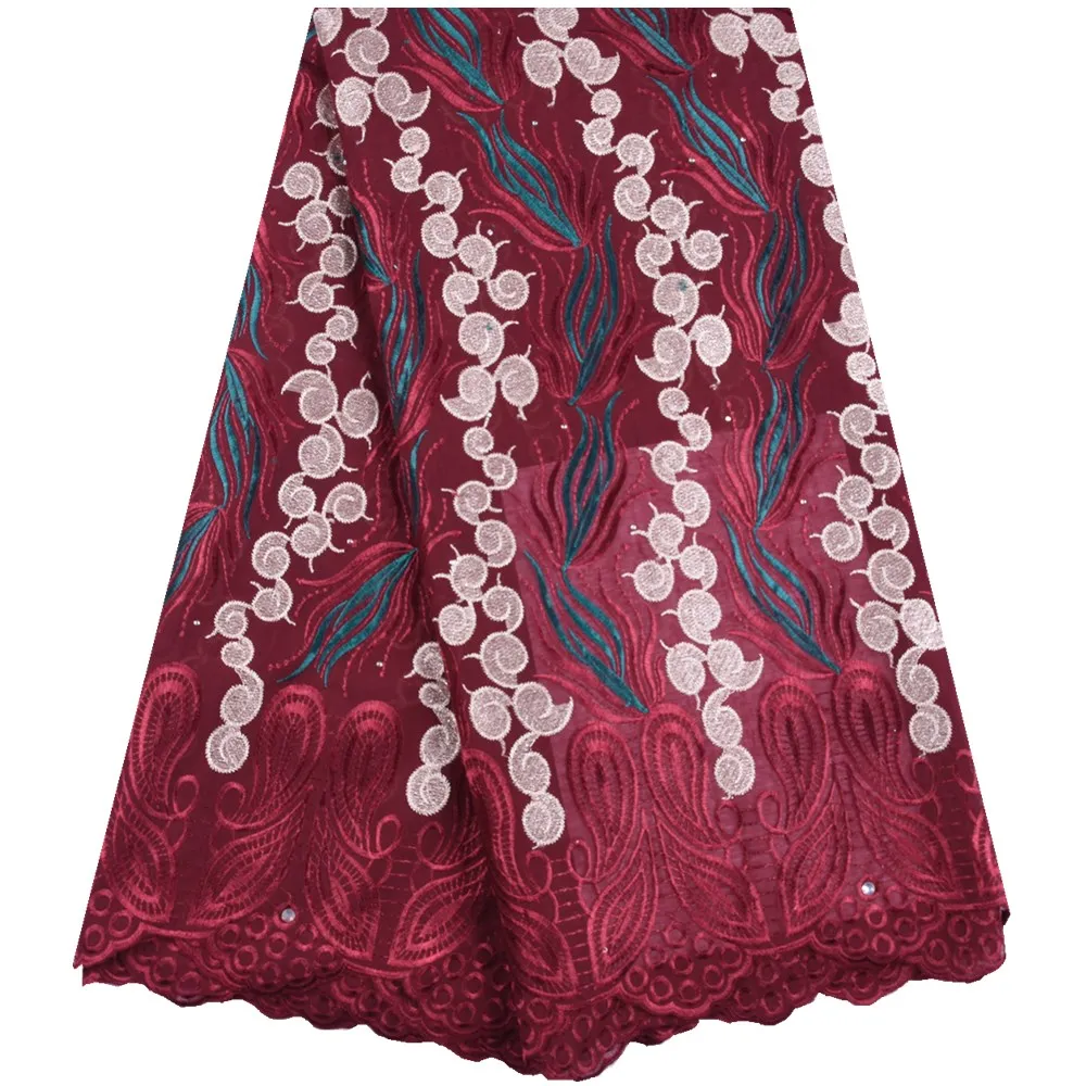 Африканская швейцарская кружевная ткань высокое качество вуаль кружево в
