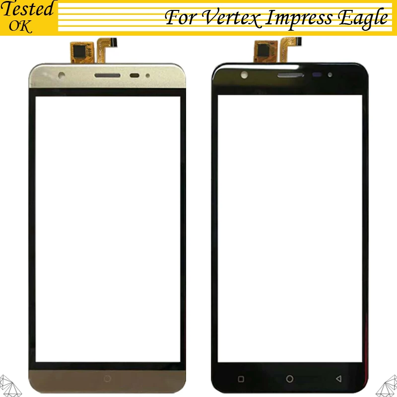 5,0 дюймов сенсорный экран для Vertex Impress Eagle сенсорный экран передняя стеклянная панель дигитайзер замена не подходит 4G