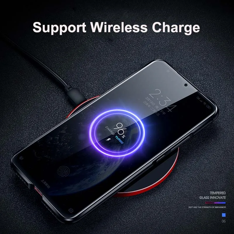 Алюминиевый металлический бампер противоударный чехол для Xiaomi Mi 9 8 Чехол 9H Гибридный Пластиковый чехол из закаленного стекла для Xiaomi Mi 8 9 SE