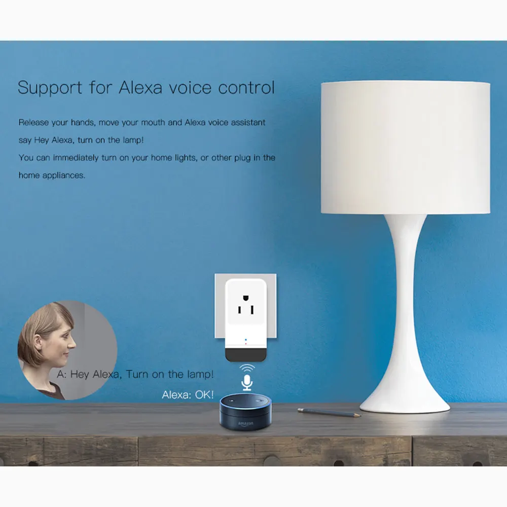 Умный Wifi контроллер розетка переключатель работает с Echo Google Assistant ИК пульт