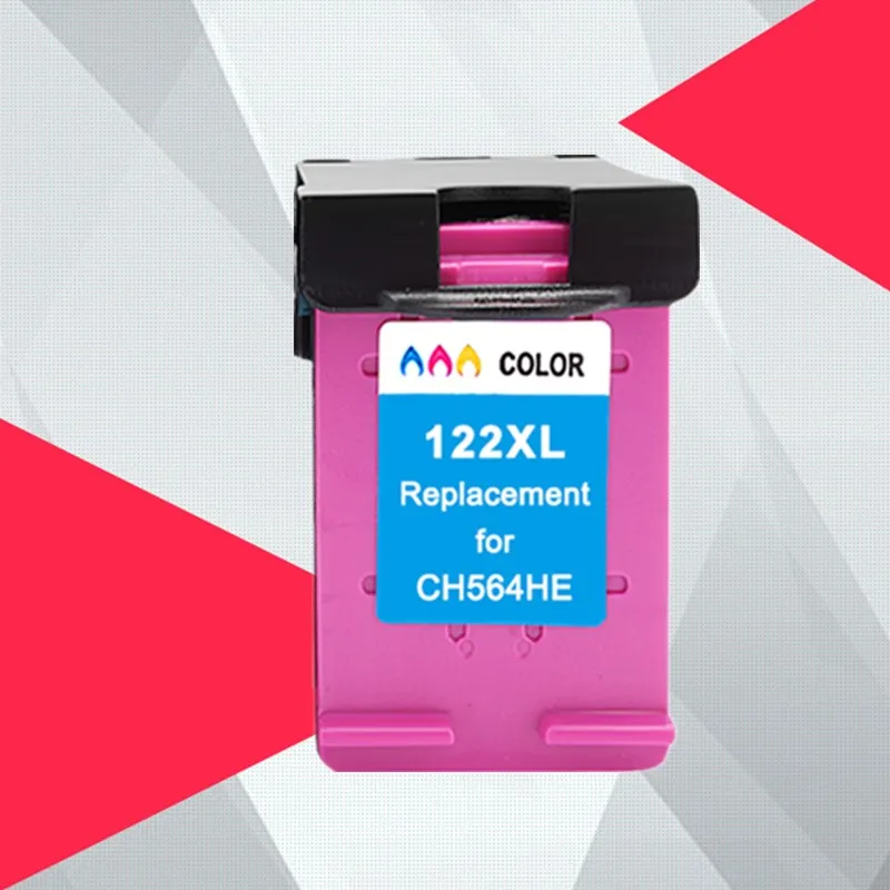 1PK Совместимость 122XL переработанного чернильного картриджа для hp 122 HP с чернилами