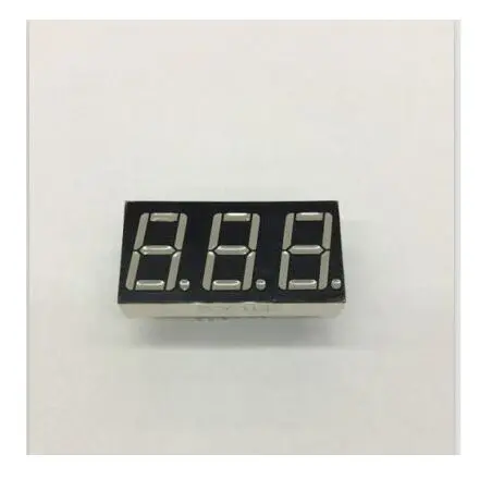 Светодиодный дисплей 0 56 дюйма 3 цифры красный 8 сегментов 5361AS/5361BS 10 шт.|display|display