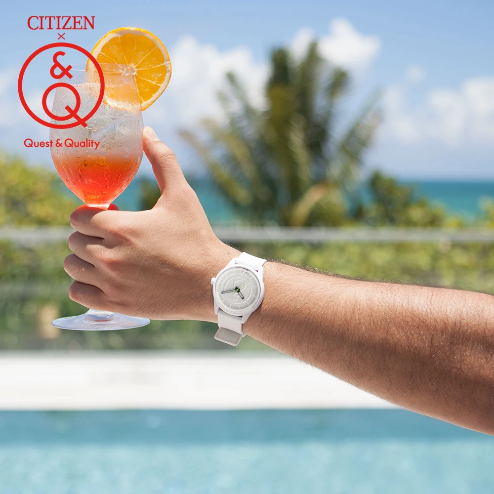 Citizen Q&Q часы для мужчин набор Топ люксовый бренд водонепроницаемые спортивные