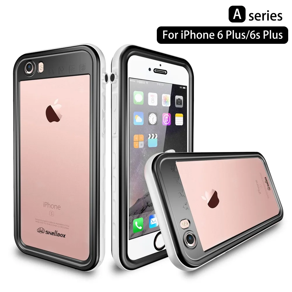 Новый прозрачный водонепроницаемый чехол для IPhone 6 Plus серии Dot IP68 Подводный ПК +