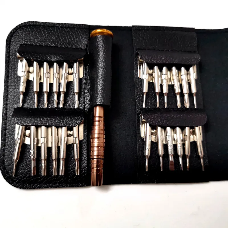 Многофункциональная отвертка инструменты для Iphone чехол 25 в 1 кожаный Torx Набор