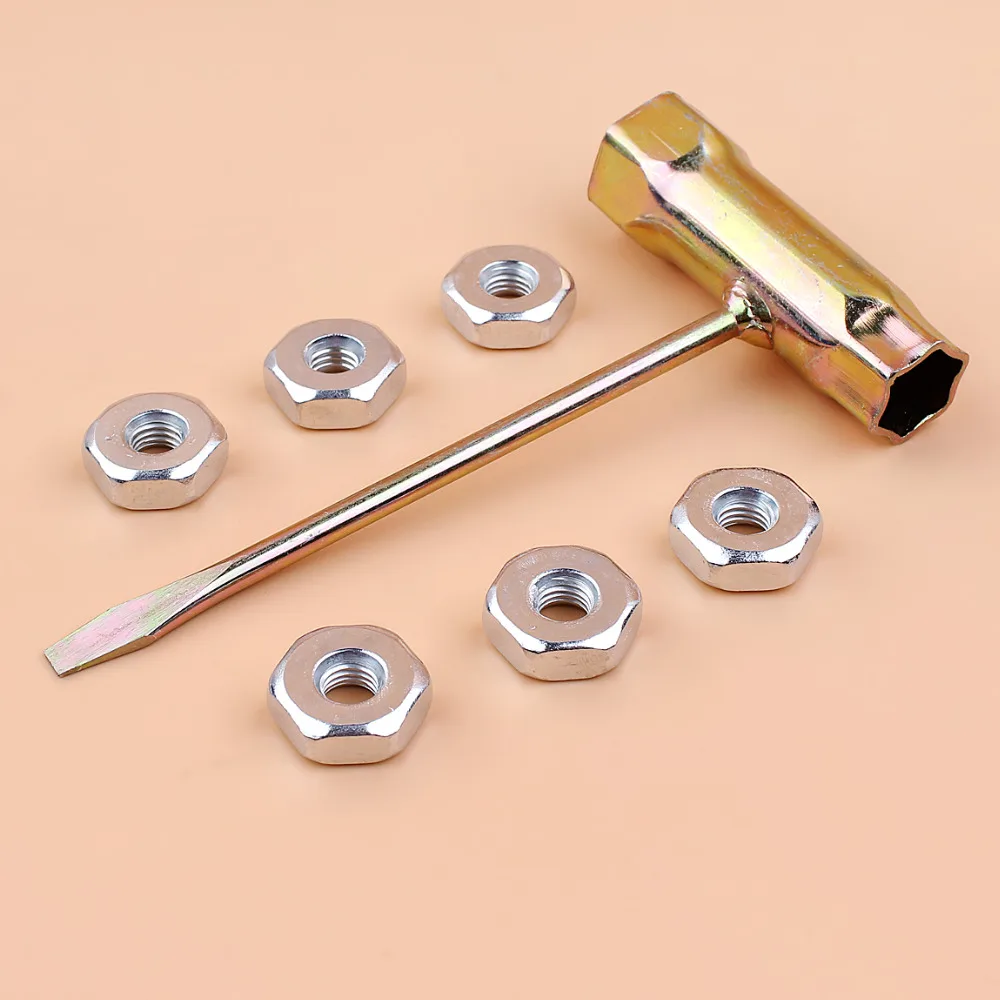 

Chainsaw Combo T Wrench Spanner Guide Bar Nuts Fit Stihl 024 026 MS240 MS260 MS192T MS200T 028 031 032 Gas Chain Saw Parts