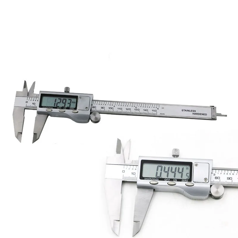 Штангенциркуль цифровой с нониусом микрометр металлическим размещением 6 дюймов